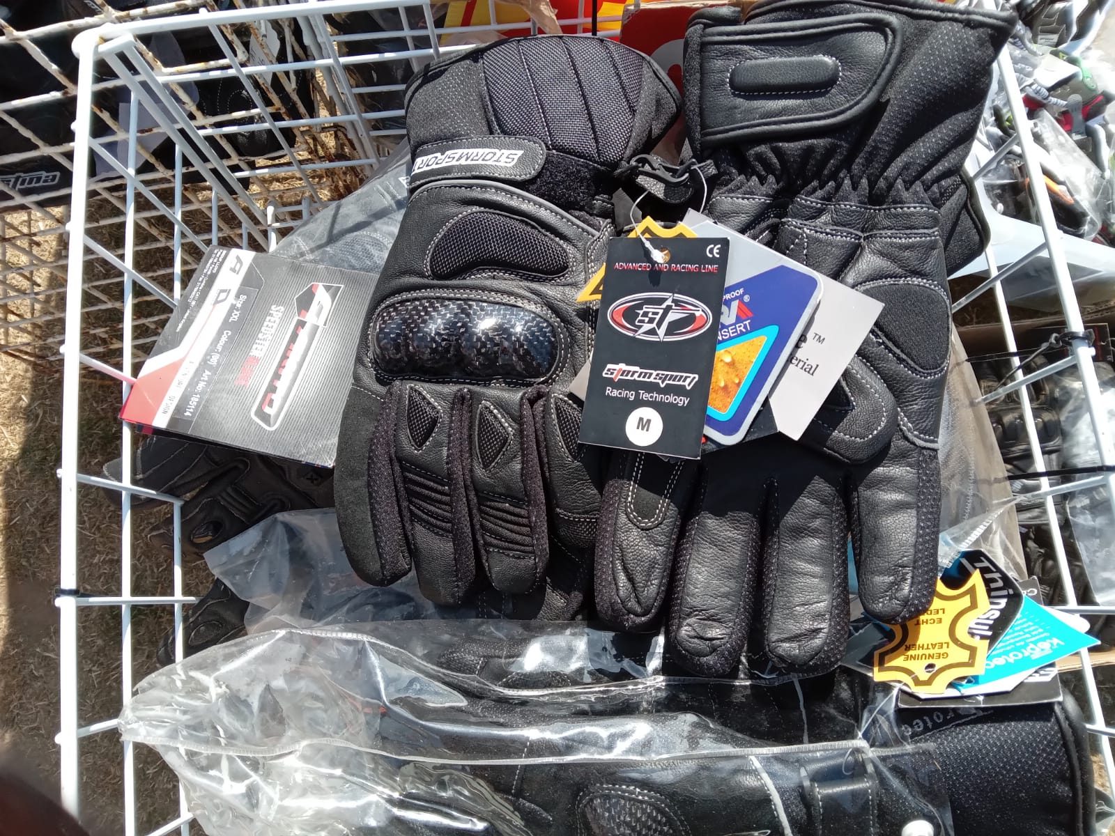 Motorcycle gloves removed from sale by Suffolk Trading Standards