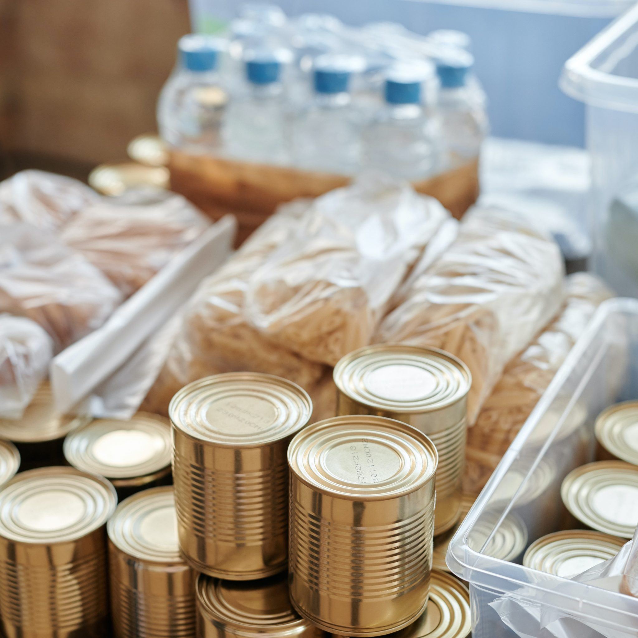 Tinned food